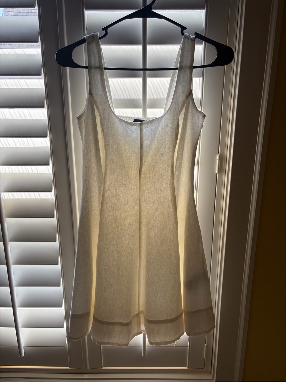 GAP White Linen Mini Dress